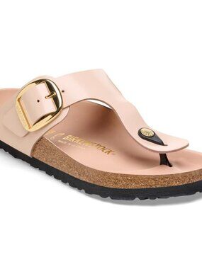 Birkenstock Gizeh Big Buckle Patent Sandal Size 40